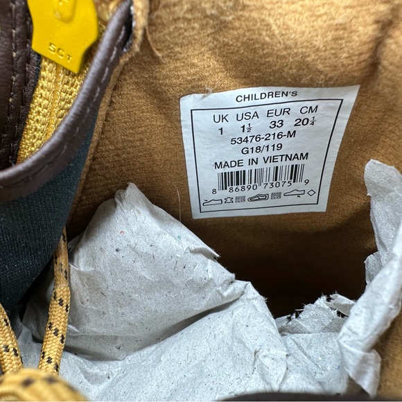 Palladium Pampa Hi Cuff boys boots (US 1.5 = EU 33)